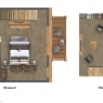 Alpe d´Huez - Hotel Daria I Nor - SUITE MEZZANINE  42 m² 